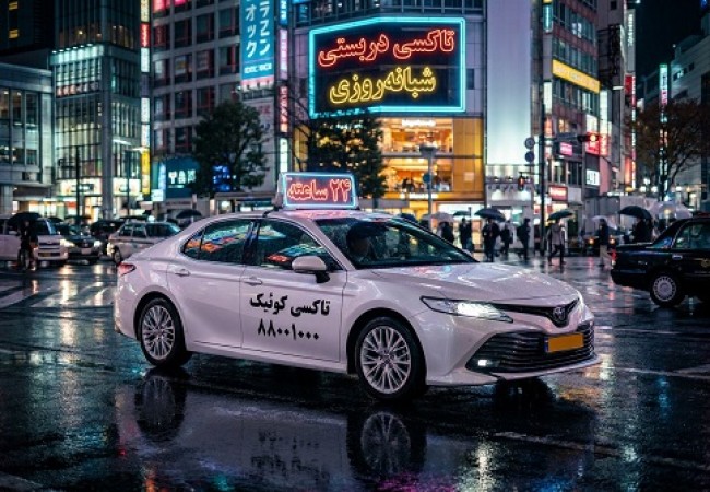 تاکسی دربستی شبانه روزی کوئیک تاکسی