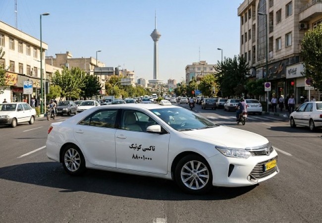 تاکسی درون شهری تهران کوئیک تاکسی