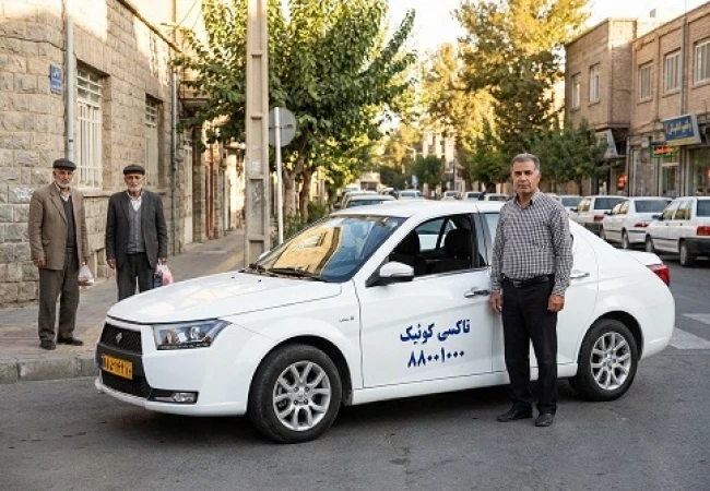 سواری دربستی تهران به سمنان با راننده توسط کوئیک تاکسی